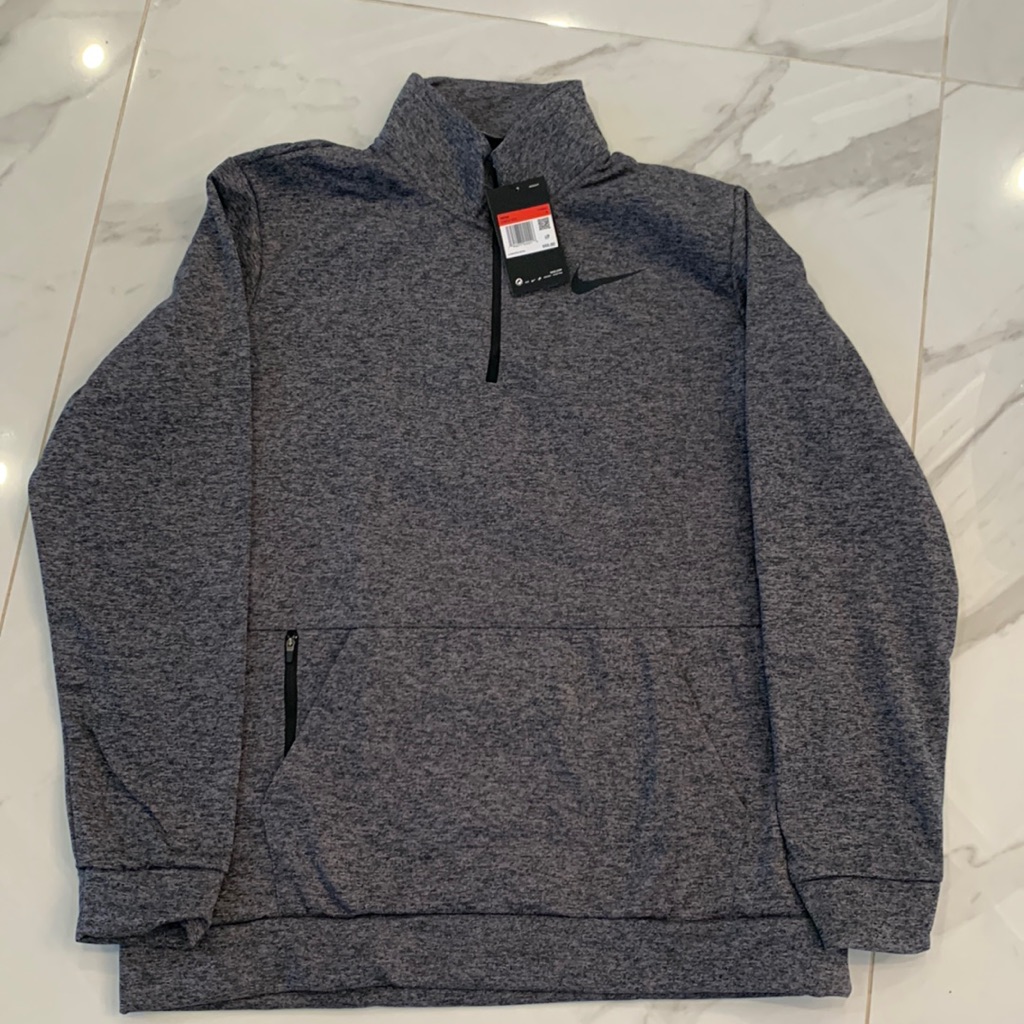 Mens Nike Half Zip Therma Sweatshirt